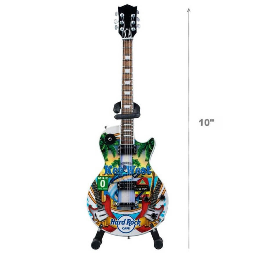10" Mini City Art Guitar with Stand image number 1